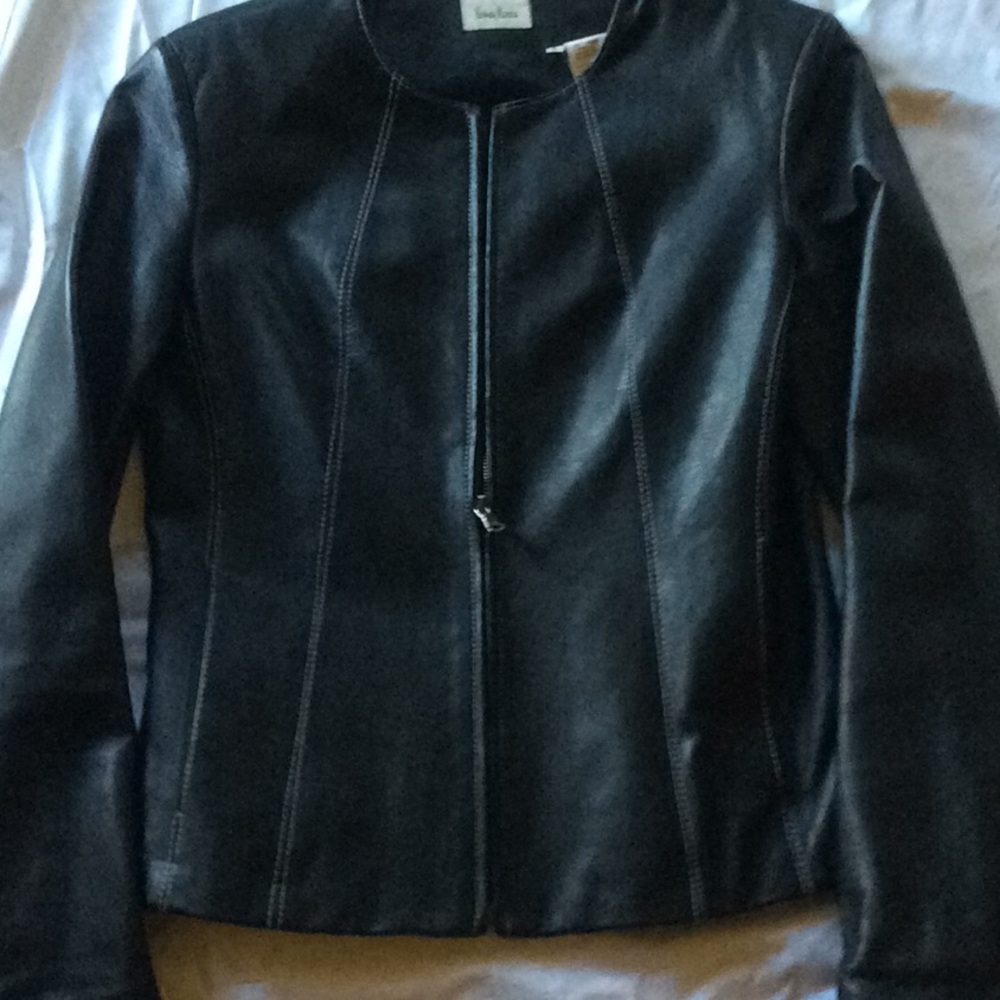 Leather jacket